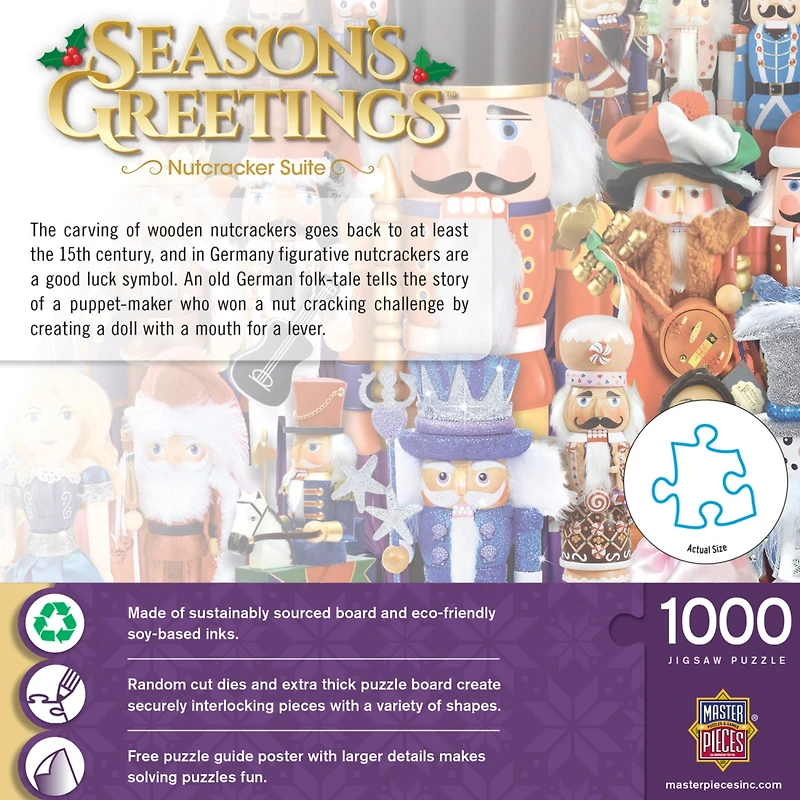 MasterPieces Season's Greetings - Nutcracker Suite 1000 Piece Puzzle