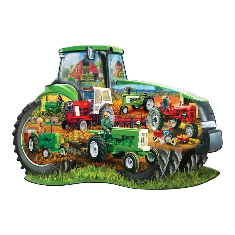 MasterPieces Contours Love of the Land 1000 Piece Shaped Jigsaw Puzzle