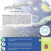MasterPieces of Art - The Starry Night 1000 Piece Puzzle