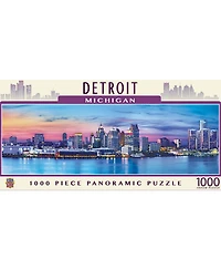 Masterpieces Detroit 1000 Piece Panoramic Jigsaw Puzzle for Adults