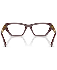 Versace Women's Irregular Eyeglasses, VE3327U53-x