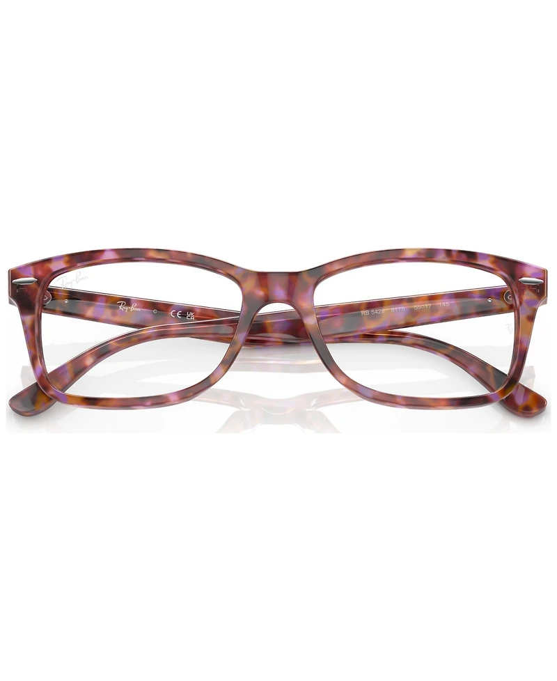 Ray-Ban Unisex Square Eyeglasses, RX542855-o