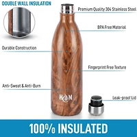 Zulay Kitchen Stainless Steel Water Bottle