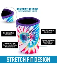 Reusable Iced Coffee Sleeve - Medium Sized Neoprene Insulator Sleeves (22oz to 24oz)