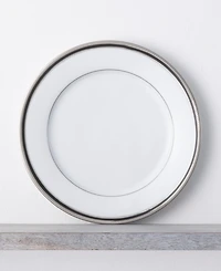 Noritake Austin Platinum Set of 4 Dinner Plates