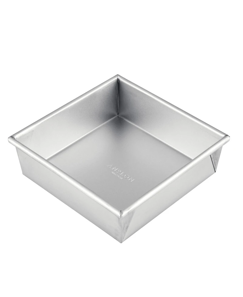 Anolon Pro-Bake Bakeware Aluminized Steel Square Cake Pan, 9"