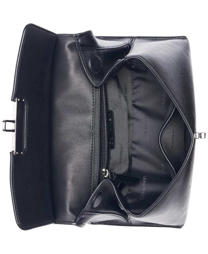 Calvin Klein Becky Convertible Turn Lock Crossbody Bag