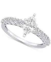 Diamond Marquise Engagement Ring (1 ct. t.w.) 14k Gold