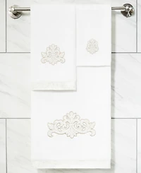 Linum Home Turkish Cotton May Embellished 2-Pc. Hand Towel Set