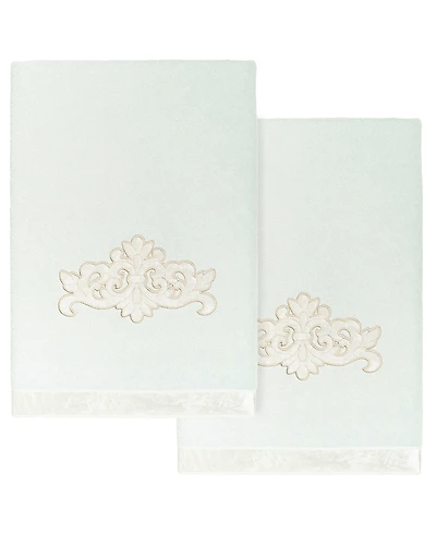 Linum Home Turkish Cotton May Embellished -Pc. Bath Towel Set