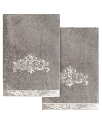 Linum Home Turkish Cotton May Embellished -Pc. Bath Towel Set
