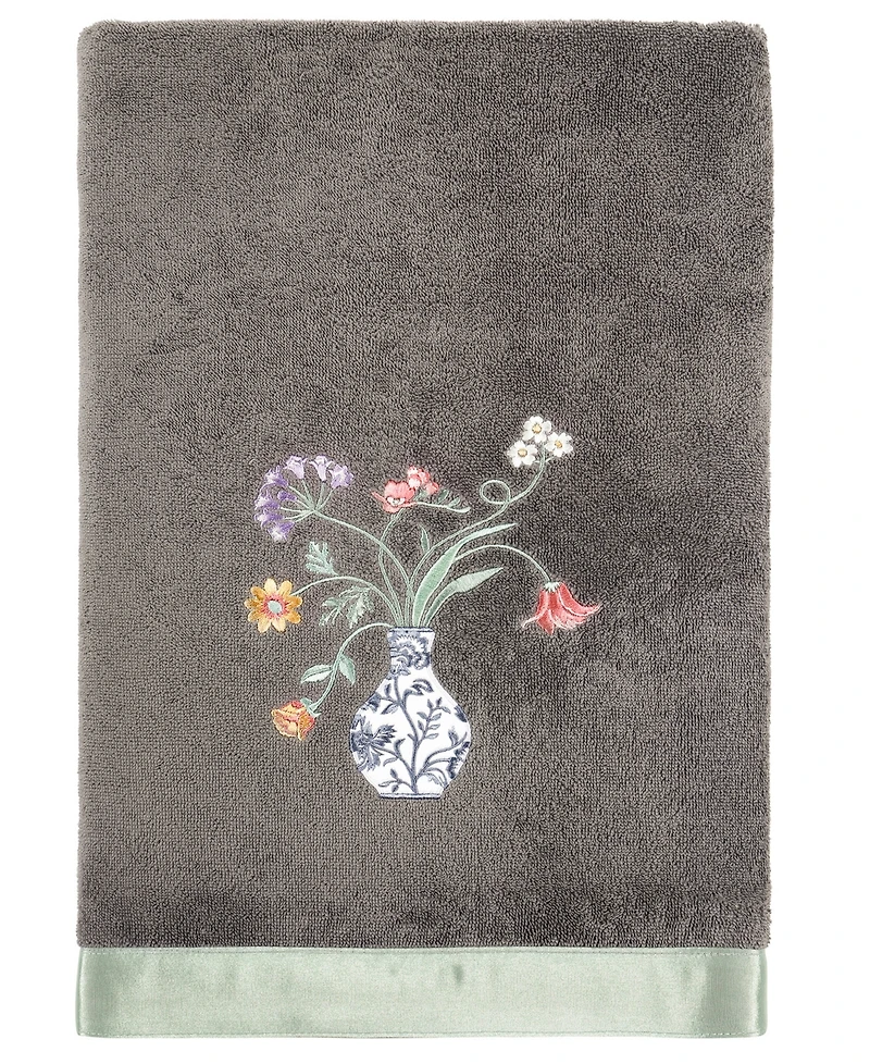 Linum Home Turkish Cotton Stella Embellished -Pc. Bath Towel Set