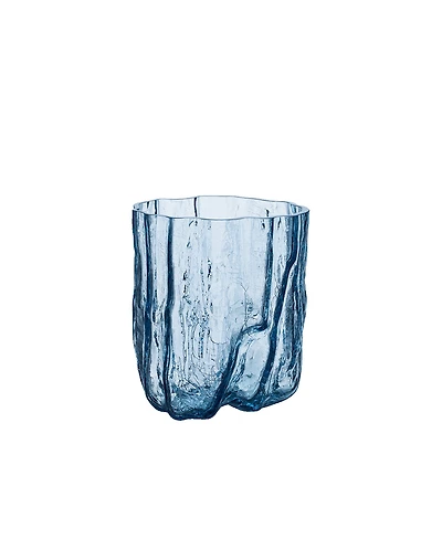 Kosta Boda Crackle Tall Circular Vase