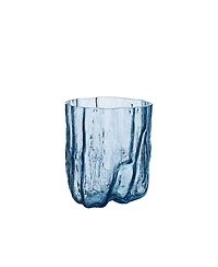Kosta Boda Crackle Tall Circular Vase