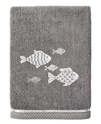 Linum Home Turkish Cotton Figi Embellished -Pc. Bath Towel Set