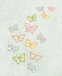 Linum Home Turkish Cotton Mariposa Embellished -Pc. Bath Towel Set