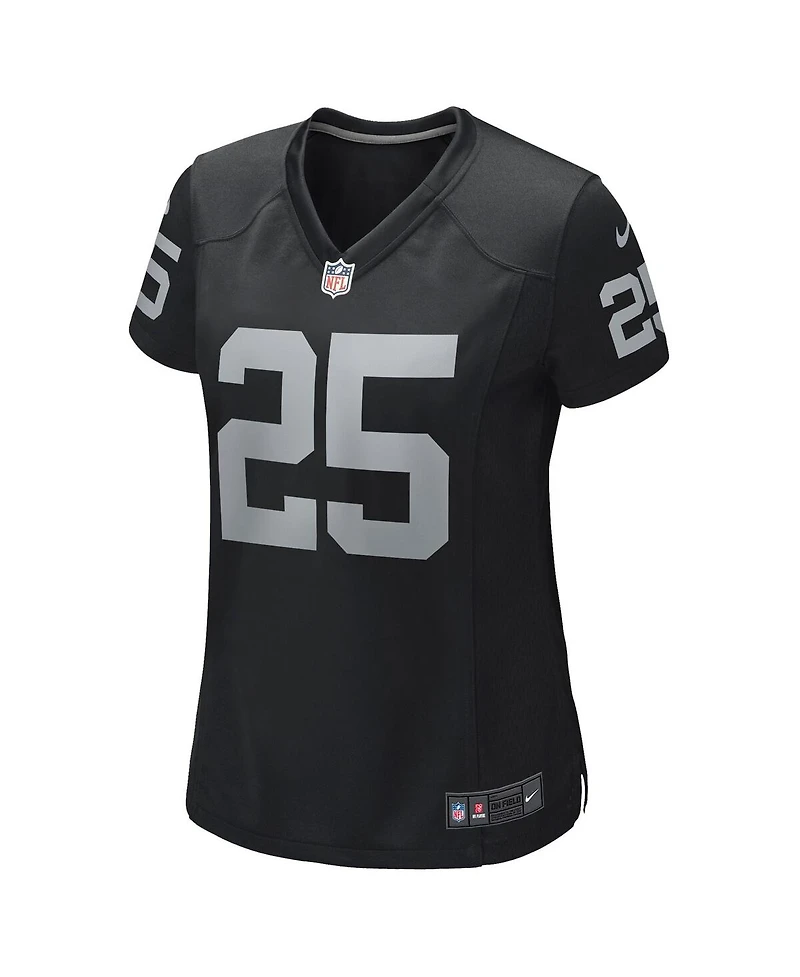 Women's Nike Fred Biletnikoff Black Las Vegas Raiders Game Retired Player Jersey