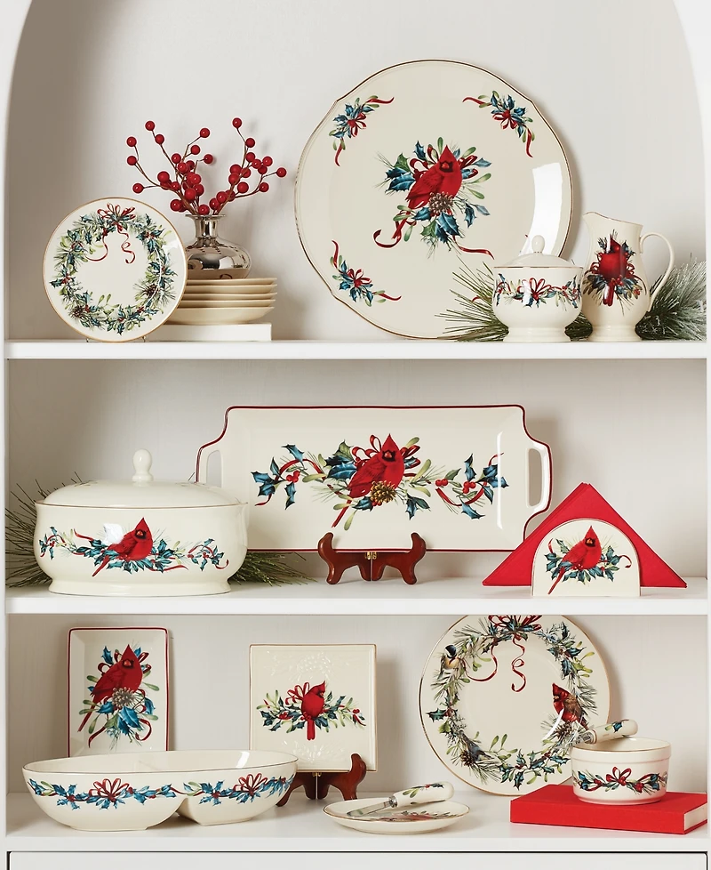 Lenox Winter Greetings Medium Serving Platter