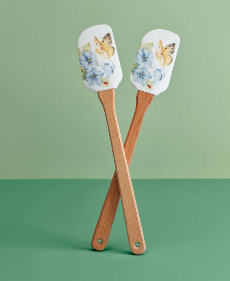 Lenox Butterfly Meadow Printed Spatulas, Set of 2