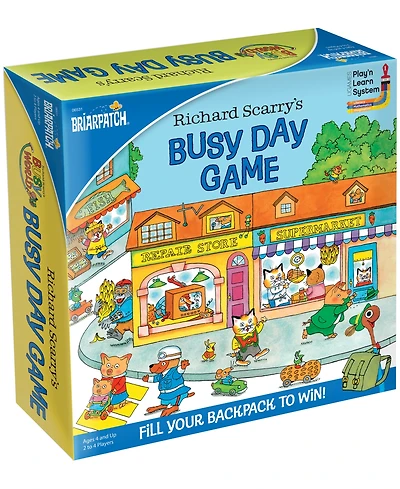 Briarpatch Richard Scarry's Busy Day Game Set, 28 Piece
