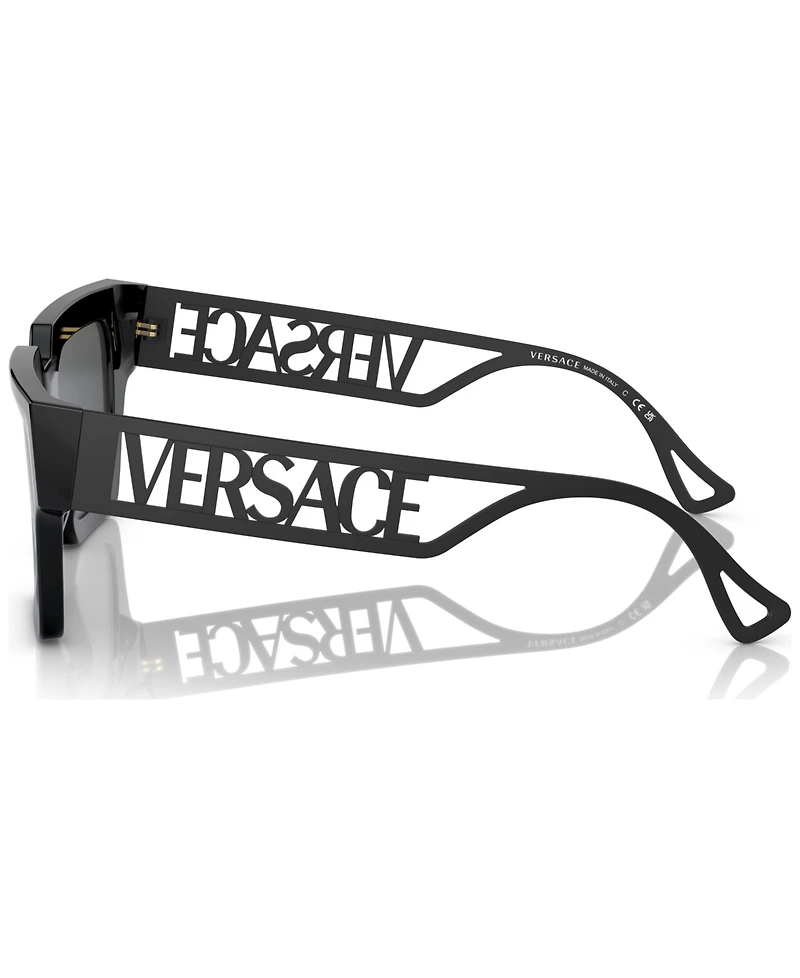 Versace Women's Low Bridge Fit Sunglasses, VE4431F50-x