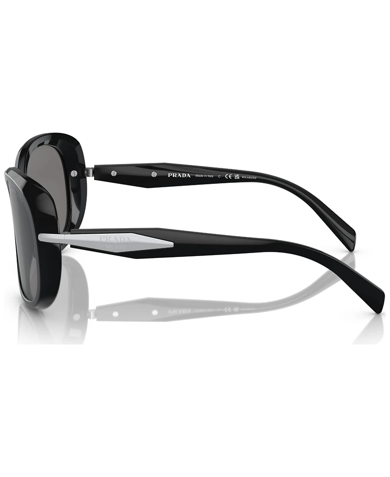 Prada Oval Women's Sunglasses, Pr 04ZS