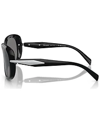 Prada Oval Women's Sunglasses, Pr 04ZS