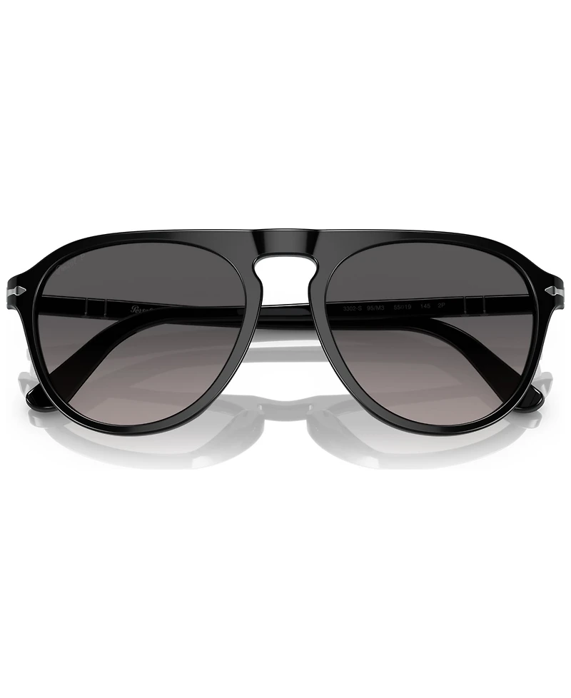 Persol Unisex Polarized Sunglasses, 0PO3302S95M355W