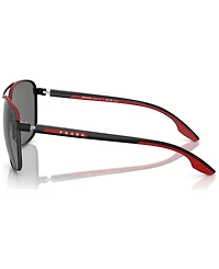 Prada Linea Rossa Men's Polarized Sunglasses, Ps 50YS62-p