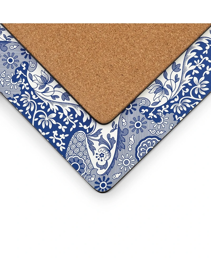 Spode Blue Italian Placemats, Set of 4
