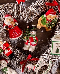 Christmas Tree Snowman Ornament
