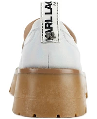 Karl Lagerfeld Paris Women's Maysun Slip-On Platform Lug Sole Loafer
