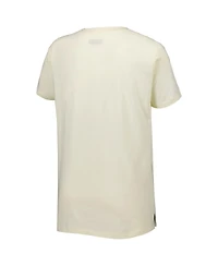 Women's New Era Cream New Orleans Saints Chrome Sideline T-shirt