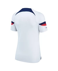 Women's Nike White Usmnt 2022/23 Home Breathe Stadium Replica Blank Jersey
