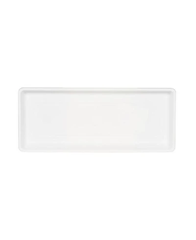 Novelty Manufacturing Countryside Plastic Flower Box Tray, White