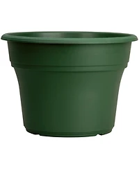 Panterra Plastic Planter Flower Pot Green 8 Inch