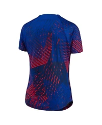 Women's Nike Blue Paris Saint-Germain 2022 Pre-Match Top