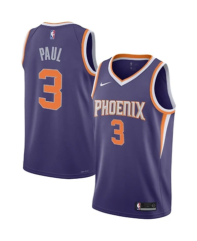 Big Boys Nike Chris Paul Purple Phoenix Suns 2021/22 Swingman Jersey - Icon Edition