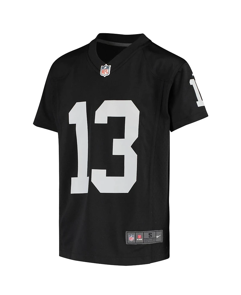 Big Boys Nike Hunter Renfrow Black Las Vegas Raiders Game Jersey