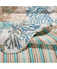 Greenland Home Fashions Atlantis Jade Throw, 50" x 60"