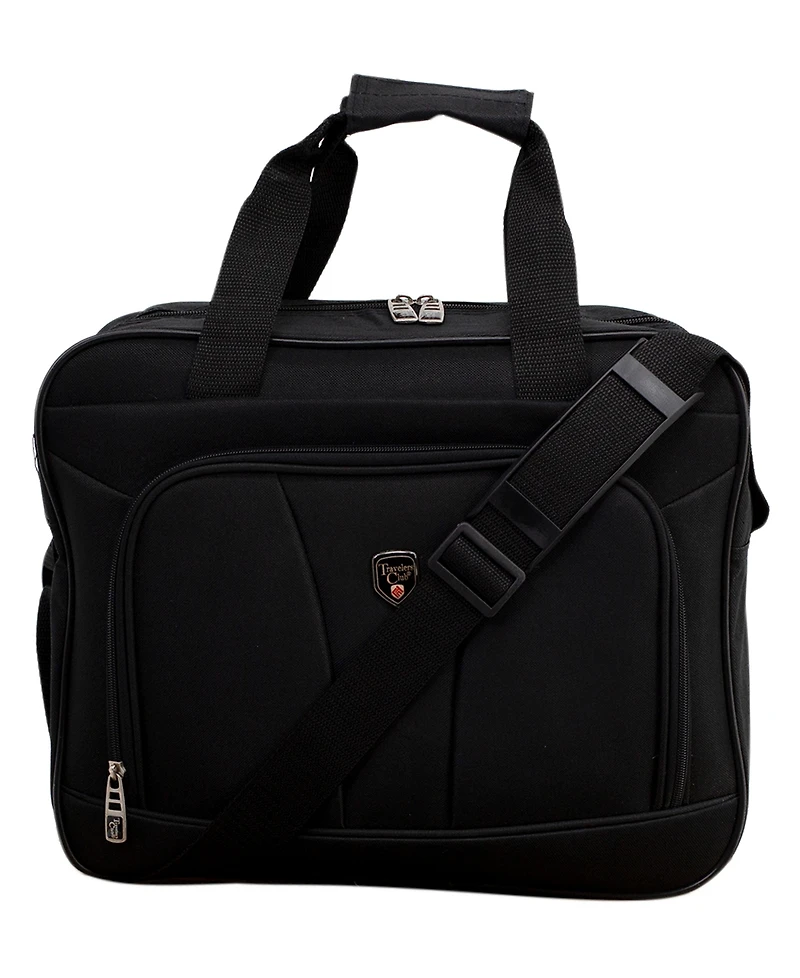 Travelers Club Bowman Eva Expandable Value Luggage and Travel Set, 3 Piece