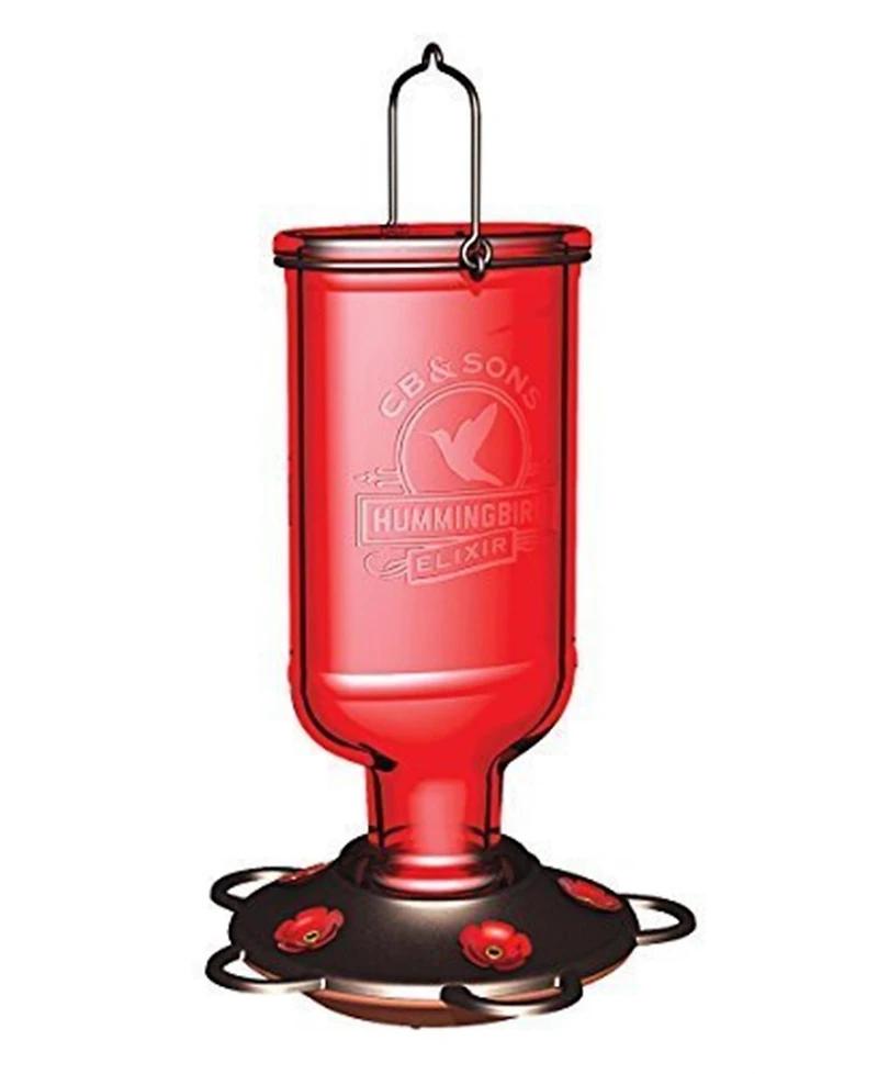 More Birds Hummingbird Feeder 13 Oz Nectar Capacity