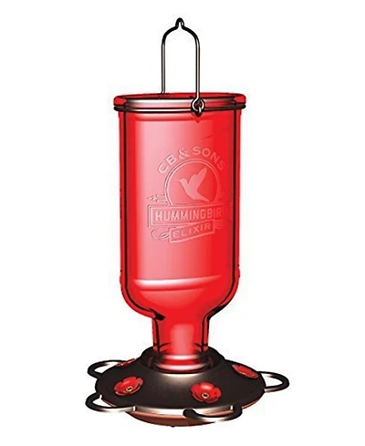 More Birds Hummingbird Feeder 13 Oz Nectar Capacity