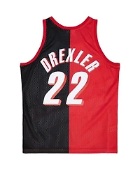 Men's Mitchell & Ness Clyde Drexler Red