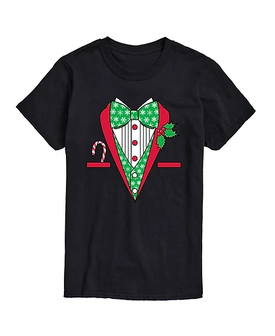 Airwaves Men's Christmas Suit Short Sleeve T-shirt