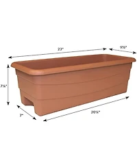 Novelty (80655) EarthBox Junior Garden Kit, Natural, Terra Cotta