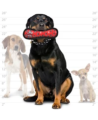 Tuffy Medium Bone Red, Dog Toy