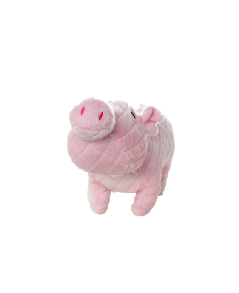 Mighty Massive Farm Piglet, Durable Plush Squeaky Dog Toy