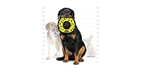 Tuffy Medium Ring Yellow Bone, Dog Toy