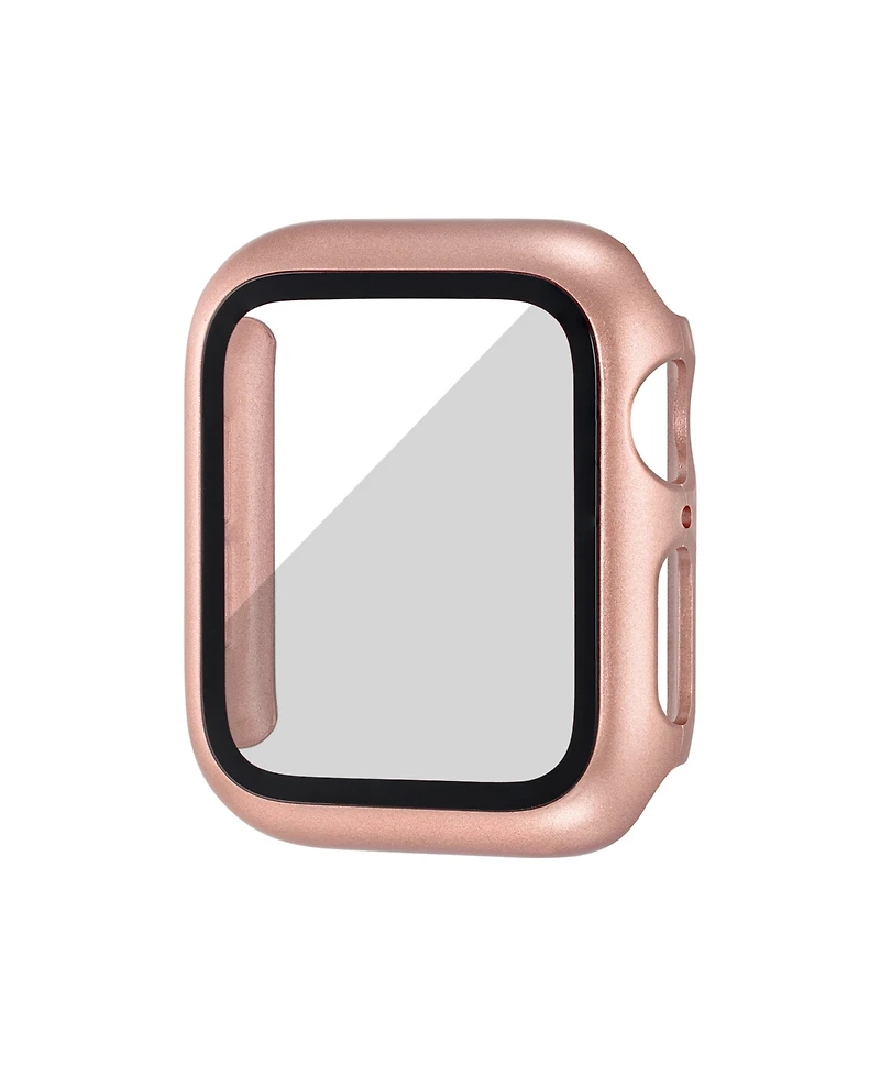 WITHit Rose Gold-Tone Protective Glass with Integrated Protective Case designed for 41mm Apple Watch